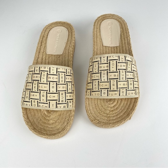 HOST PICK 🎉 TORY BURCH ‘TORY’ WOVEN SLIDES - Picture 6 of 12